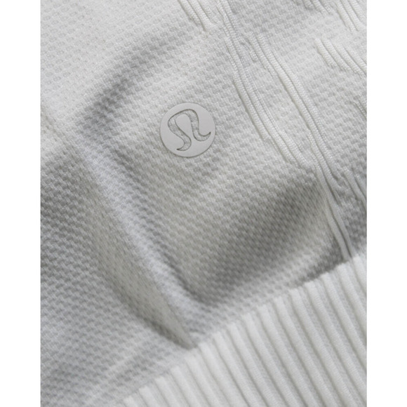 Lululemon Run Long Sleeve Hoodie Layer 4 White NWOT - Picture 9 of 10
